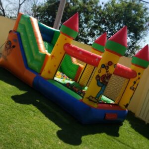 Tobogã com Piscina de Bolinhas