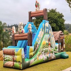 8 - Tobogã Fazenda - 9.00m x 3.60m x 5.00m