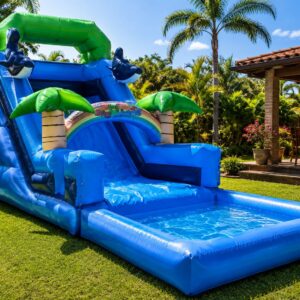 Toboágua Tropical com Piscina